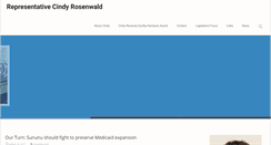 Desktop Screenshot of cindyrosenwald.com